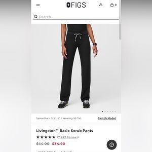 FIGS basic scrub pants